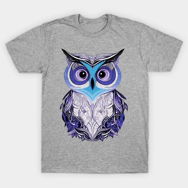 Abstract Owl T-Shirt by MtWoodson